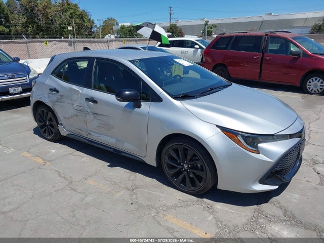 45724743 :رقم المزاد ، JTND4MBE3M3107226 vin ، 2021 Toyota Corolla Se Nightshade Edition مزاد بيع
