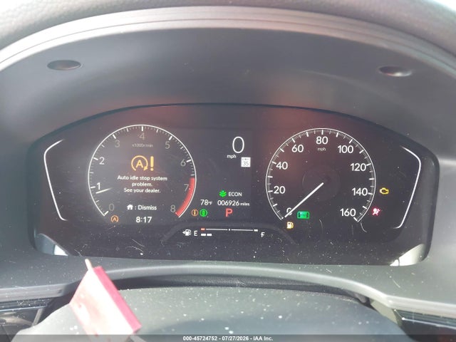 Продажа на аукционе авто 2026 Honda Civic Sport, vin: 2HGFE2F57TH506940, номер лота: 45724752