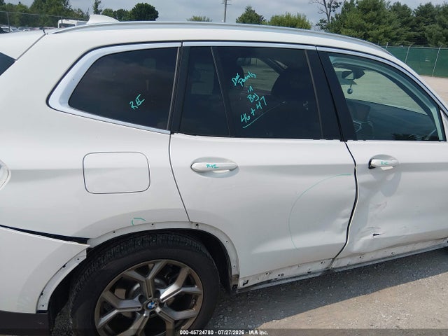 Продаж на аукціоні авто 2023 Bmw X3 Sdrive30i, vin: 5UX43DP08P9S88859, номер лоту: 45724780