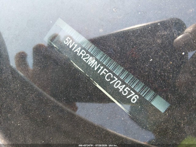 Nissan Pathfinder Sv 2015 5N1AR2MN1FC704576 Image 9