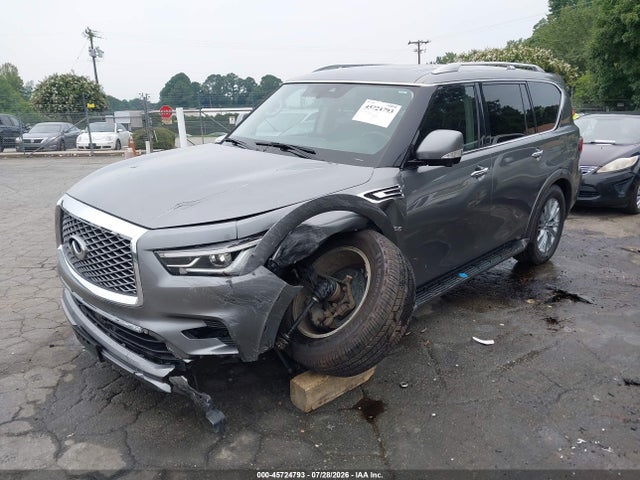 45724793 :رقم المزاد ، JN8AZ2NE4L9252574 vin ، 2020 Infiniti Qx80 Luxe Awd مزاد بيع