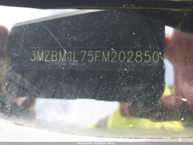 Aukcja sprzedaży 2015 Mazda Mazda3 I Touring, vin: 3MZBM1L75FM202850, numer aukcji: 45724799