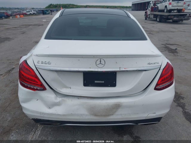 45724822 :رقم المزاد ، 55SWF4KB7GU101433 vin ، 2016 Mercedes-benz C 300 4matic مزاد بيع