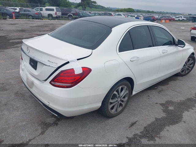 45724822 :رقم المزاد ، 55SWF4KB7GU101433 vin ، 2016 Mercedes-benz C 300 4matic مزاد بيع