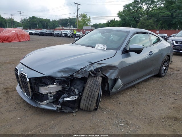 2021 Bmw 430i Xdrive მანქანა იყიდება აუქციონზე, vin: WBA73AP02MCG01674, აუქციონის ნომერი: 45724844
