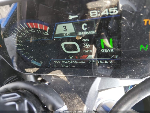 45724860 :رقم المزاد ، JS1EM13B5R7102597 vin ، 2024 Suzuki Gsx800 F مزاد بيع