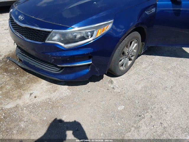 45724882 :رقم المزاد ، 5XXGT4L11GG046267 vin ، 2016 Kia Optima Lx Turbo مزاد بيع
