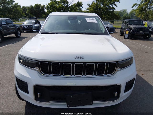 45724907 :رقم المزاد ، 1C4RJKDG6N8528352 vin ، 2022 Jeep Grand Cherokee L Overland 4x4 مزاد بيع
