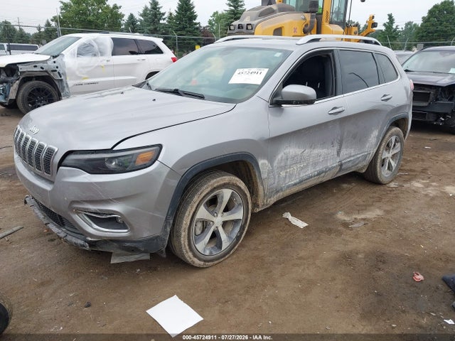 45724911 :رقم المزاد ، 1C4PJMDX0KD394458 vin ، 2019 Jeep Cherokee Limited 4x4 مزاد بيع
