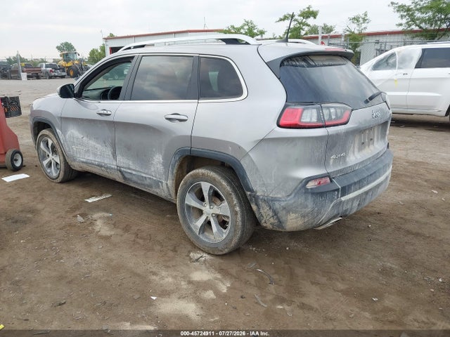 45724911 :رقم المزاد ، 1C4PJMDX0KD394458 vin ، 2019 Jeep Cherokee Limited 4x4 مزاد بيع