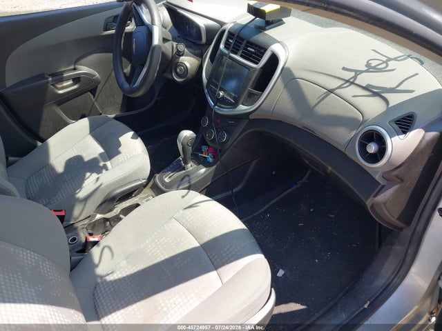 Auction sale of the 2017 Chevrolet Sonic Ls Auto, vin: 1G1JB5SH6H4166793, lot number: 45724957