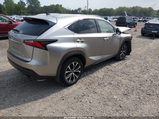 2015 Lexus Nx 200t F Sport მანქანა იყიდება აუქციონზე, vin: JTJBARBZ7F2022979, აუქციონის ნომერი: 45724992