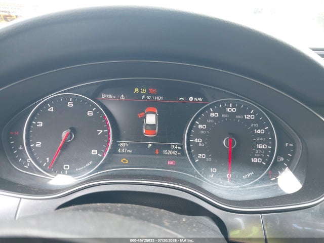 45725033 :رقم المزاد ، WAUGGAFC6CN154282 vin ، 2012 Audi A6 3.0t Premium Plus مزاد بيع