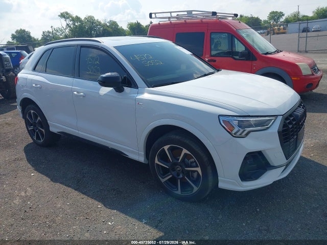 45725052 :رقم المزاد ، WA1EECF32S1109092 vin ، 2025 Audi Q3 Premium 45 Tfsi S Line Quattro Tiptronic مزاد بيع