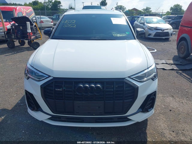 45725052 :رقم المزاد ، WA1EECF32S1109092 vin ، 2025 Audi Q3 Premium 45 Tfsi S Line Quattro Tiptronic مزاد بيع