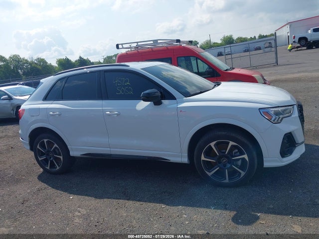 45725052 :رقم المزاد ، WA1EECF32S1109092 vin ، 2025 Audi Q3 Premium 45 Tfsi S Line Quattro Tiptronic مزاد بيع