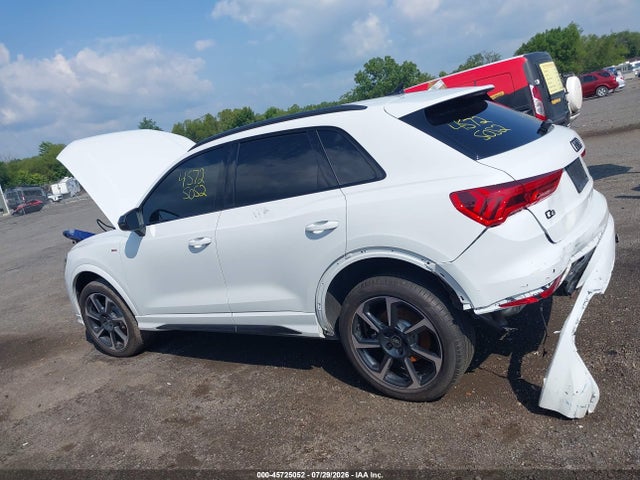 45725052 :رقم المزاد ، WA1EECF32S1109092 vin ، 2025 Audi Q3 Premium 45 Tfsi S Line Quattro Tiptronic مزاد بيع