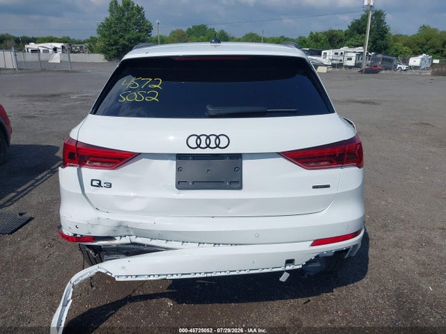 45725052 :رقم المزاد ، WA1EECF32S1109092 vin ، 2025 Audi Q3 Premium 45 Tfsi S Line Quattro Tiptronic مزاد بيع