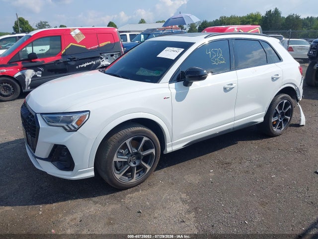 45725052 :رقم المزاد ، WA1EECF32S1109092 vin ، 2025 Audi Q3 Premium 45 Tfsi S Line Quattro Tiptronic مزاد بيع