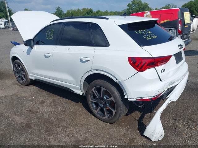 45725052 :رقم المزاد ، WA1EECF32S1109092 vin ، 2025 Audi Q3 Premium 45 Tfsi S Line Quattro Tiptronic مزاد بيع