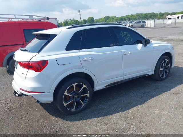 45725052 :رقم المزاد ، WA1EECF32S1109092 vin ، 2025 Audi Q3 Premium 45 Tfsi S Line Quattro Tiptronic مزاد بيع