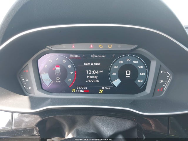 45725052 :رقم المزاد ، WA1EECF32S1109092 vin ، 2025 Audi Q3 Premium 45 Tfsi S Line Quattro Tiptronic مزاد بيع
