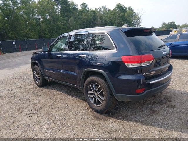 45725113 :رقم المزاد ، 1C4RJFBG0HC760246 vin ، 2017 Jeep Grand Cherokee Limited مزاد بيع