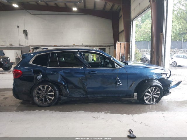 2019 Bmw X3 Xdrive30i მანქანა იყიდება აუქციონზე, vin: 5UXTR9C53KLP94720, აუქციონის ნომერი: 45725125