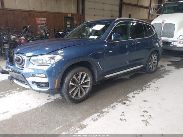 2019 Bmw X3 Xdrive30i მანქანა იყიდება აუქციონზე, vin: 5UXTR9C53KLP94720, აუქციონის ნომერი: 45725125