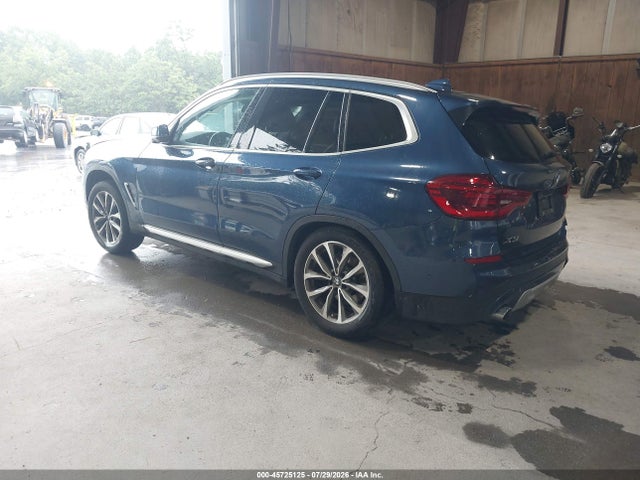 2019 Bmw X3 Xdrive30i მანქანა იყიდება აუქციონზე, vin: 5UXTR9C53KLP94720, აუქციონის ნომერი: 45725125