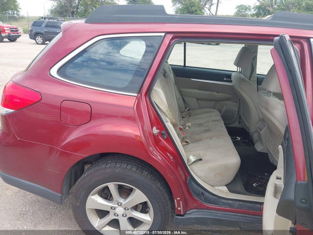 Aukcja sprzedaży 2014 Subaru Outback 2.5i, vin: 4S4BRCAC3E3298165, numer aukcji: 45725315