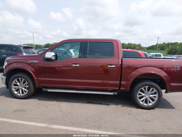 45725324 :رقم المزاد ، 1FTEW1EFXHFA70248 vin ، 2017 Ford F-150 Lariat مزاد بيع
