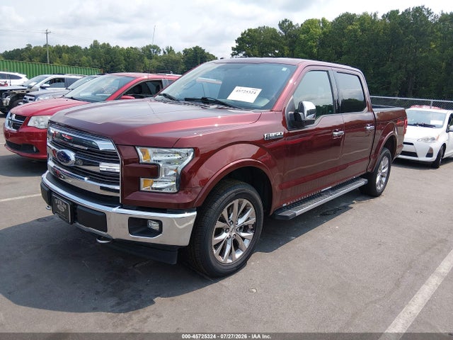 45725324 :رقم المزاد ، 1FTEW1EFXHFA70248 vin ، 2017 Ford F-150 Lariat مزاد بيع