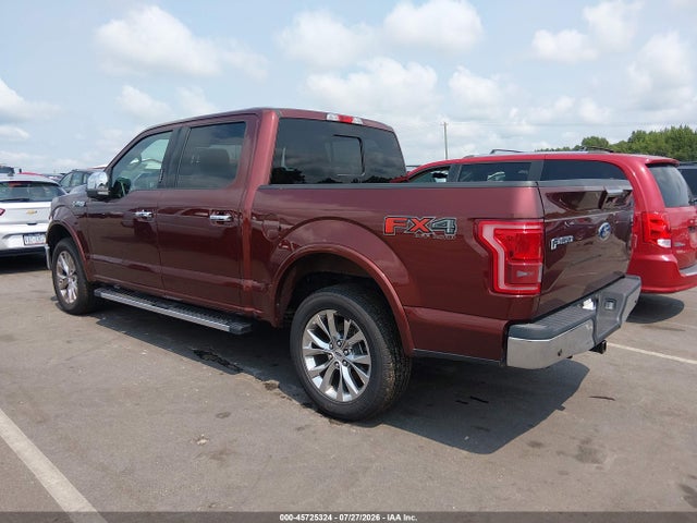 45725324 :رقم المزاد ، 1FTEW1EFXHFA70248 vin ، 2017 Ford F-150 Lariat مزاد بيع