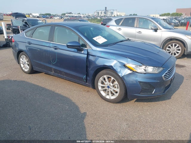 2019 Ford Fusion Se მანქანა იყიდება აუქციონზე, vin: 3FA6P0HD6KR275538, აუქციონის ნომერი: 45725331