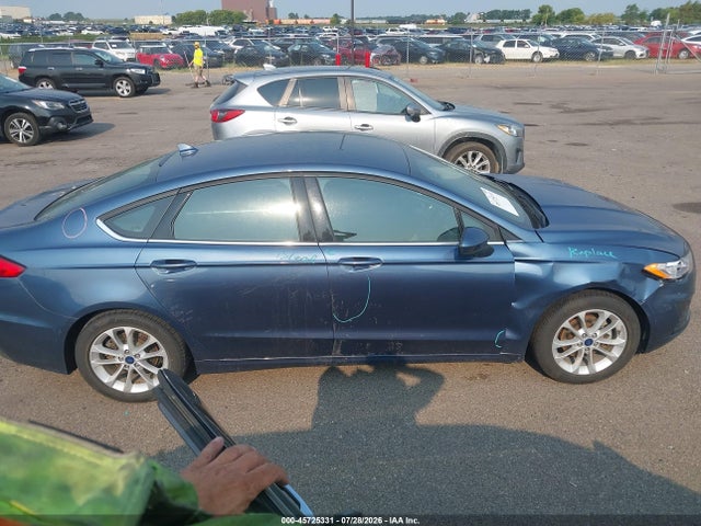 2019 Ford Fusion Se მანქანა იყიდება აუქციონზე, vin: 3FA6P0HD6KR275538, აუქციონის ნომერი: 45725331