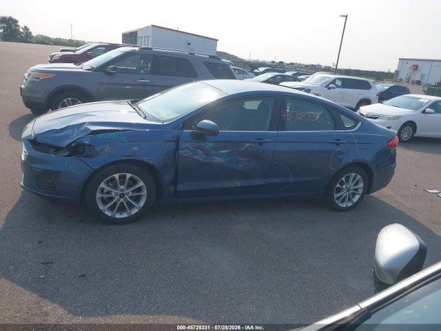 2019 Ford Fusion Se მანქანა იყიდება აუქციონზე, vin: 3FA6P0HD6KR275538, აუქციონის ნომერი: 45725331