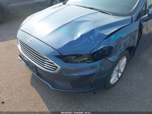 2019 Ford Fusion Se მანქანა იყიდება აუქციონზე, vin: 3FA6P0HD6KR275538, აუქციონის ნომერი: 45725331