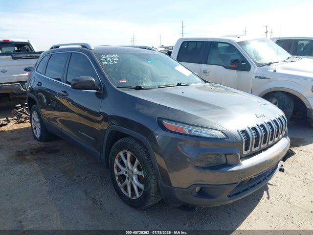2015 Jeep Cherokee Latitude მანქანა იყიდება აუქციონზე, vin: 1C4PJLCB8FW573020, აუქციონის ნომერი: 45725362