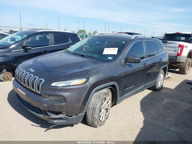 2015 Jeep Cherokee Latitude მანქანა იყიდება აუქციონზე, vin: 1C4PJLCB8FW573020, აუქციონის ნომერი: 45725362