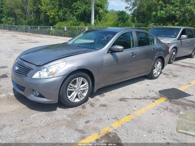 2012 Infiniti G25x მანქანა იყიდება აუქციონზე, vin: JN1DV6AR3CM862471, აუქციონის ნომერი: 45725367