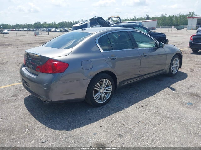 2012 Infiniti G25x მანქანა იყიდება აუქციონზე, vin: JN1DV6AR3CM862471, აუქციონის ნომერი: 45725367