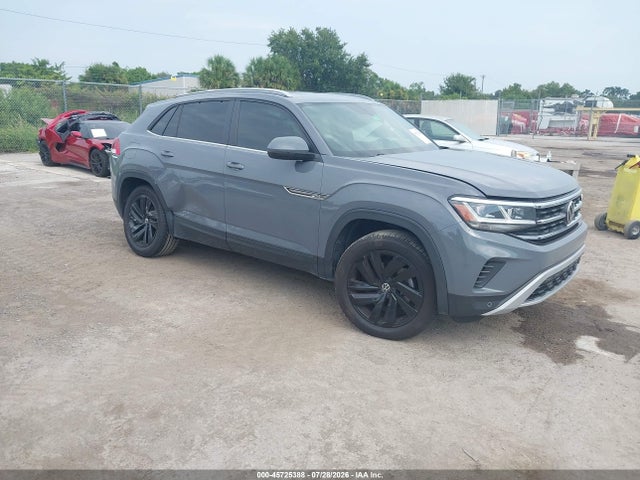 2021 Volkswagen Atlas Cross Sport 3.6l V6 Se W/technology მანქანა იყიდება აუქციონზე, vin: 1V2JE2CA8MC239515, აუქციონის ნომერი: 45725388