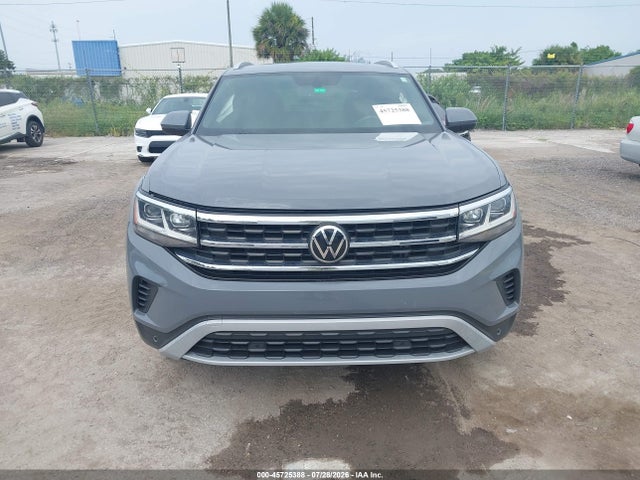 2021 Volkswagen Atlas Cross Sport 3.6l V6 Se W/technology მანქანა იყიდება აუქციონზე, vin: 1V2JE2CA8MC239515, აუქციონის ნომერი: 45725388