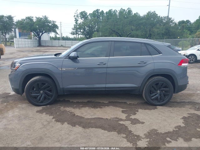 2021 Volkswagen Atlas Cross Sport 3.6l V6 Se W/technology მანქანა იყიდება აუქციონზე, vin: 1V2JE2CA8MC239515, აუქციონის ნომერი: 45725388