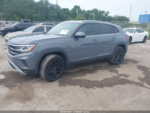 2021 Volkswagen Atlas Cross Sport 3.6l V6 Se W/technology მანქანა იყიდება აუქციონზე, vin: 1V2JE2CA8MC239515, აუქციონის ნომერი: 45725388