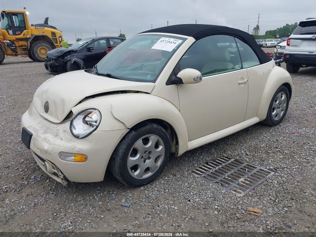 2003 Volkswagen New Beetle Gls მანქანა იყიდება აუქციონზე, vin: 3VWCK21Y23M313587, აუქციონის ნომერი: 45725434