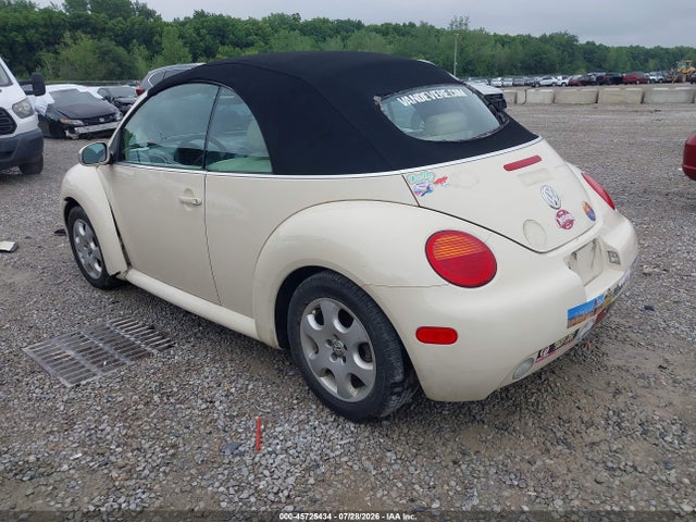 2003 Volkswagen New Beetle Gls მანქანა იყიდება აუქციონზე, vin: 3VWCK21Y23M313587, აუქციონის ნომერი: 45725434