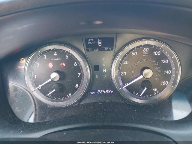 45725436 :رقم المزاد ، JTHBK1EG0B2461736 vin ، 2011 Lexus Es 350 مزاد بيع
