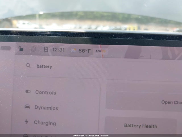 45725438 :رقم المزاد ، 7SAYGDEE2NF313749 vin ، 2022 Tesla Model Y Long Range Dual Motor All-wheel Drive مزاد بيع